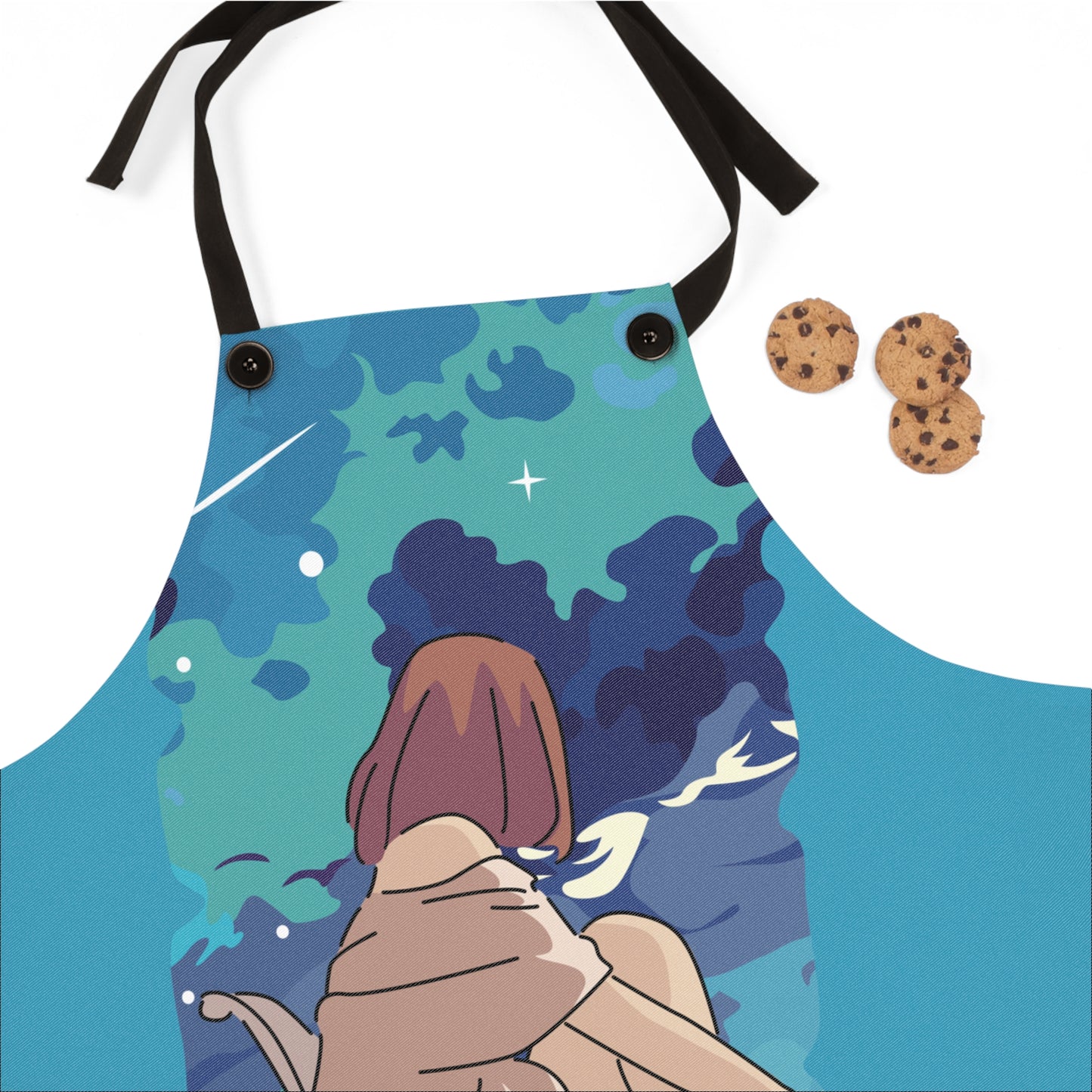 “Cloud Gazing” Apron | Peaceful Cooking Moments