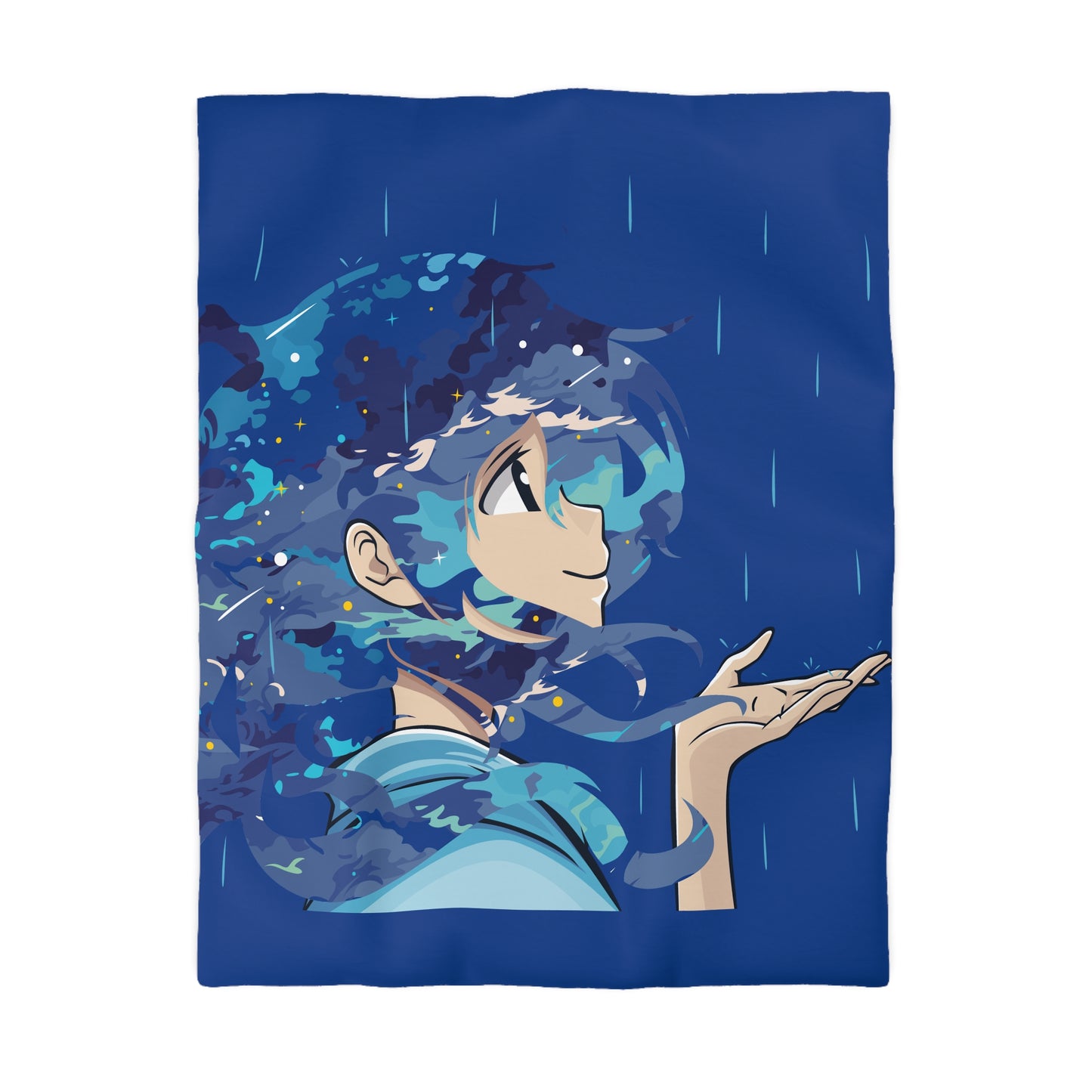 Premium Microfiber Duvet Cover | The Girl in the Rain