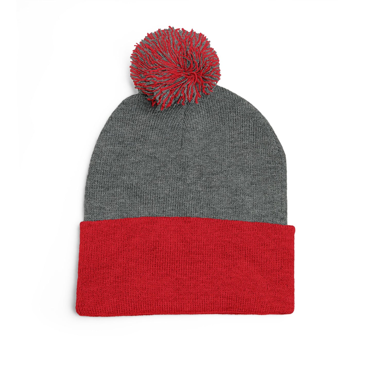 “Hold My Hand” Pom-Pom Beanie | Minimalist Warmth With Meaning