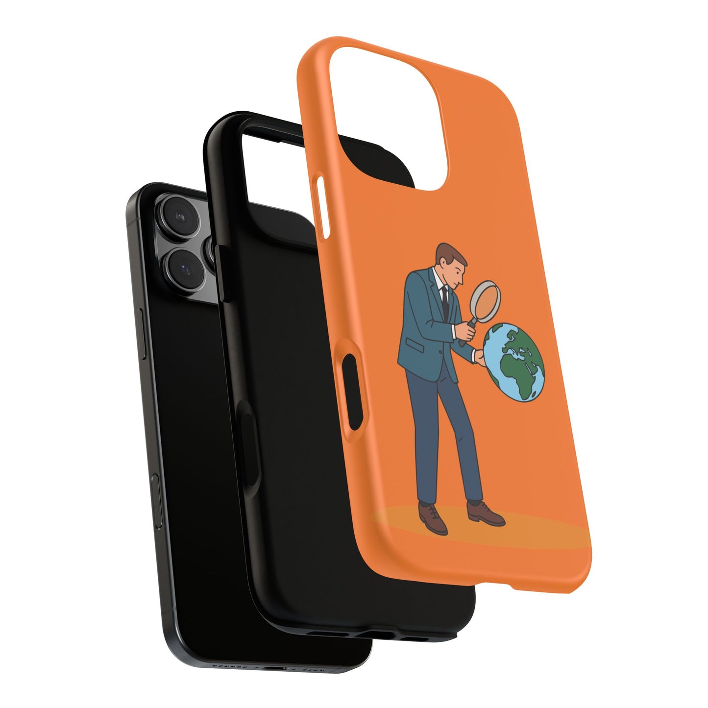 “Ham Finding Ham” Tough Phone Case | Playfully Bold & Minimalist
