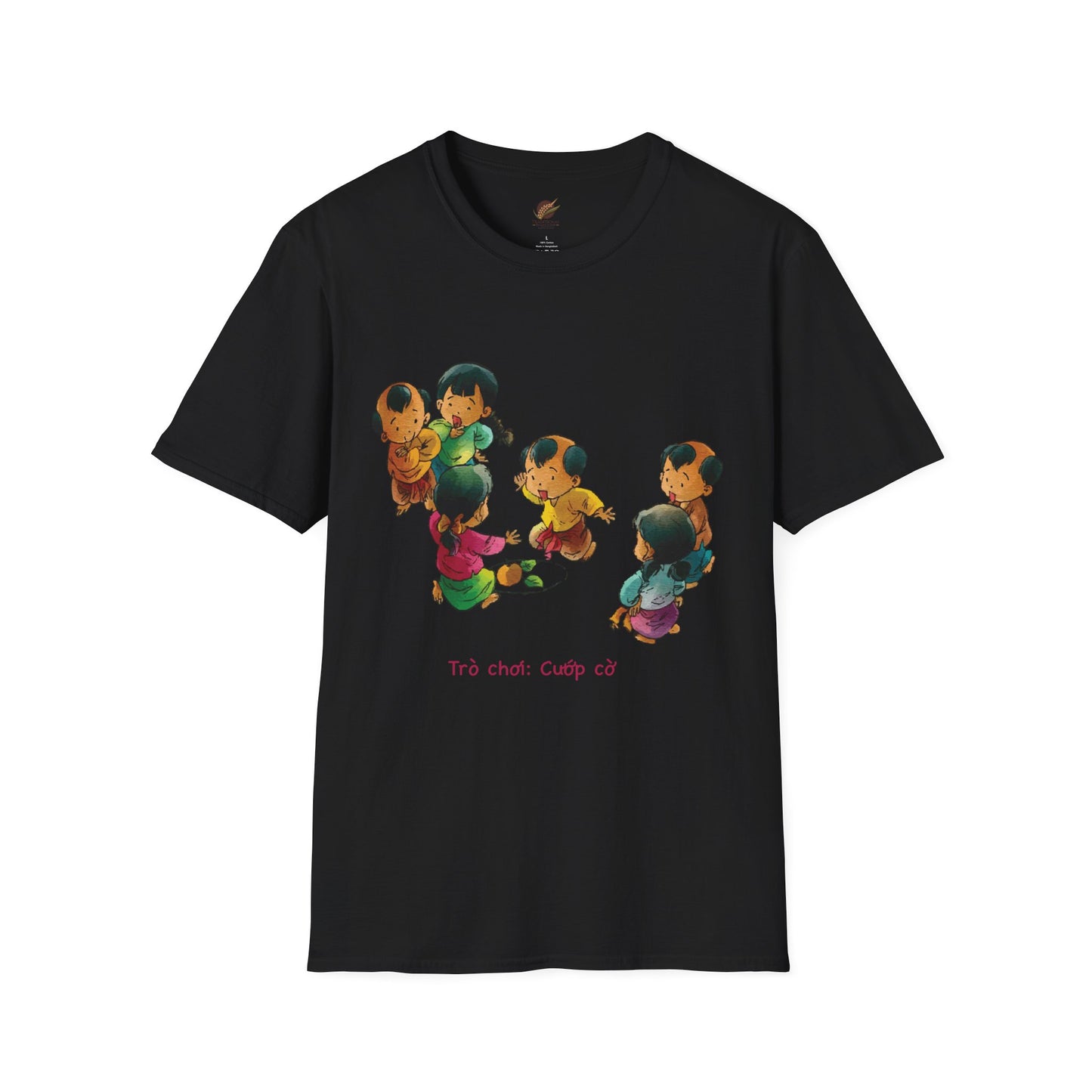 "Flag Snatching" Unisex T-Shirt – Vietnamese Childhood Nostalgia | Traditional Folk Game Graphic Tee
