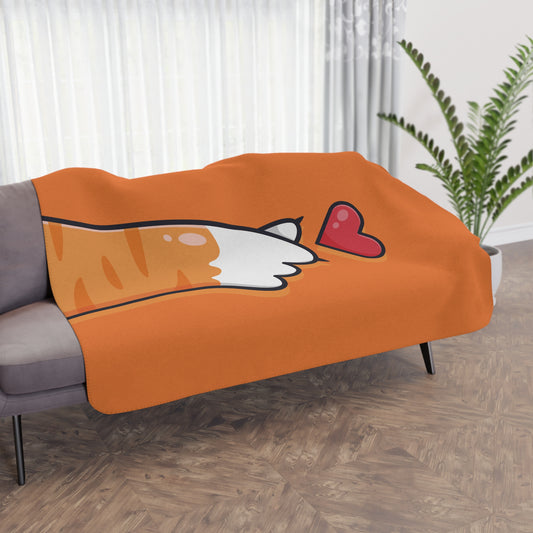Sherpa Blanket | Cat Claw Heart Design