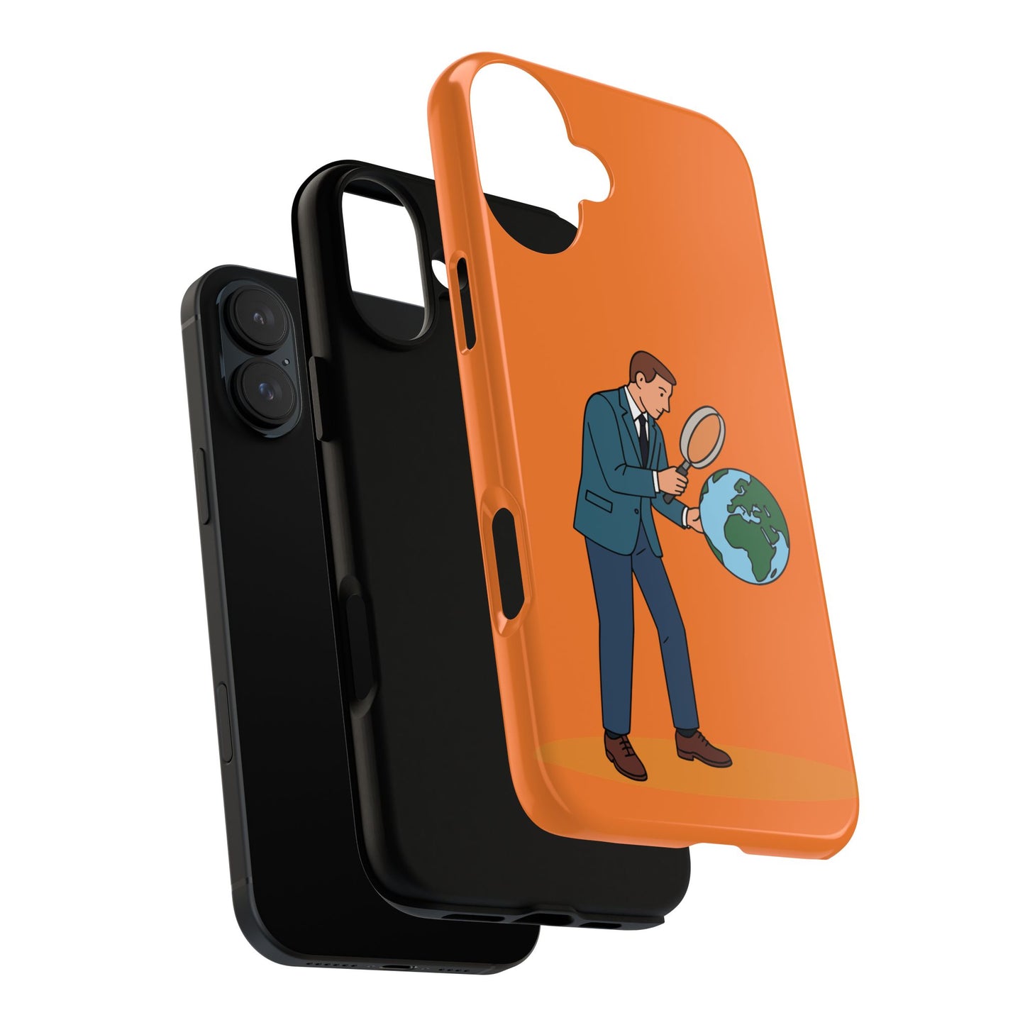 “Ham Finding Ham” Tough Phone Case | Playfully Bold & Minimalist