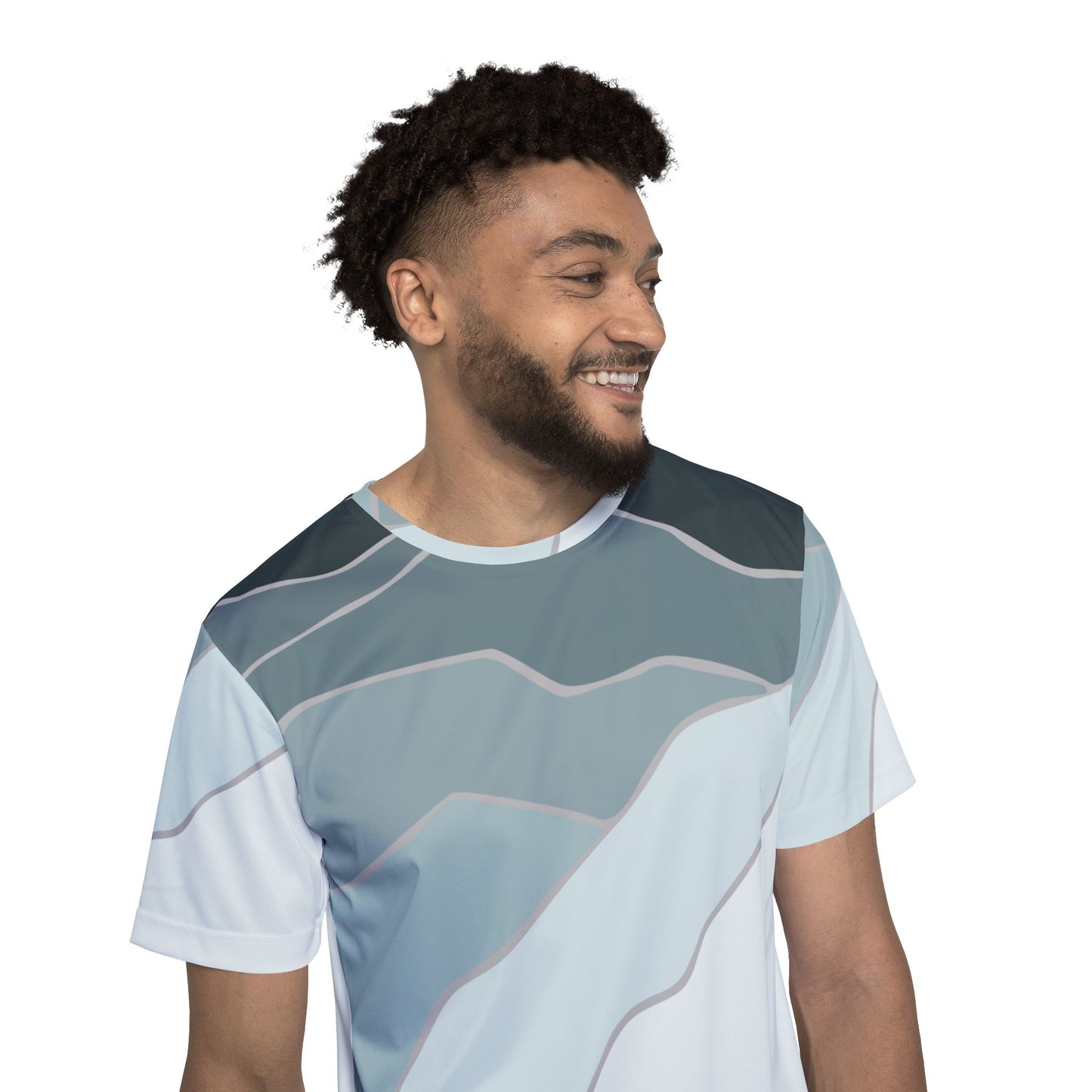 “Silent Sky” Men’s Sports Jersey | Touch the Night