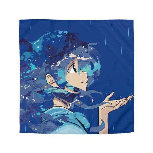 Premium Microfiber Duvet Cover | The Girl in the Rain