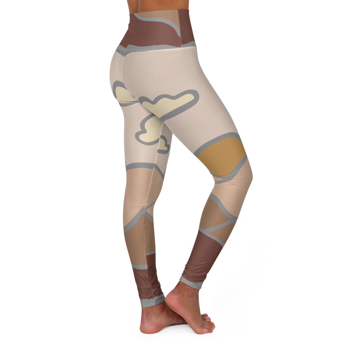Summer Sun High-Waisted Leggings | Move With Energy