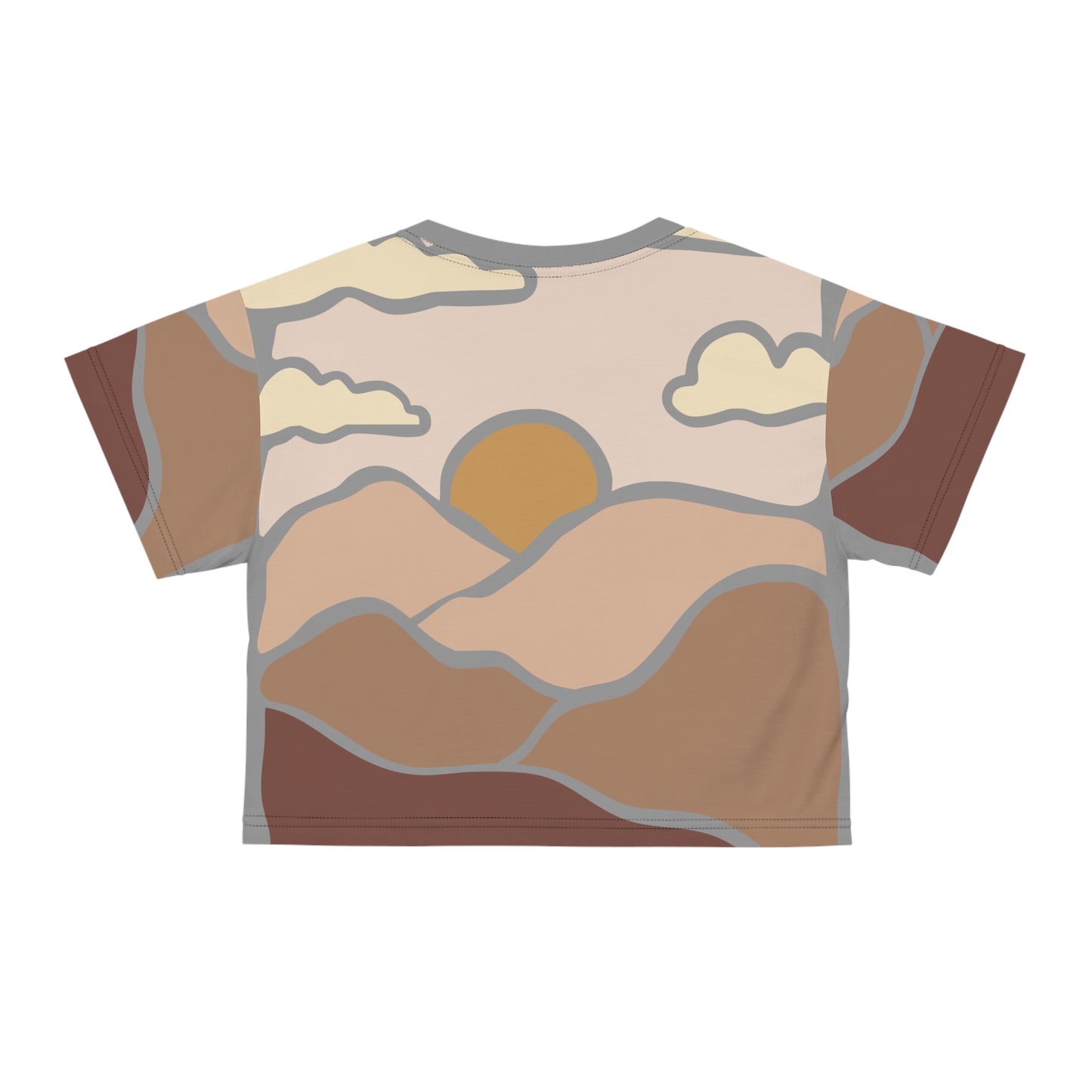 Summer Sun Crop Tee | Radiate Good Vibes