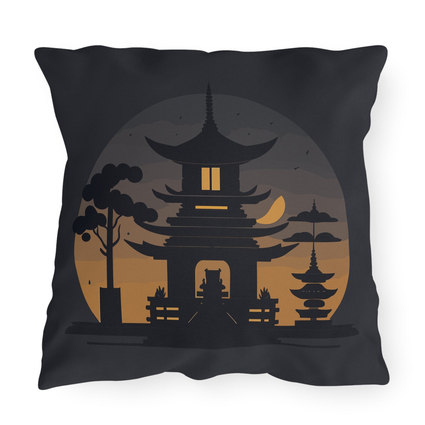 “Tibetan Light” Outdoor Pillow | Stillness in the Open Air