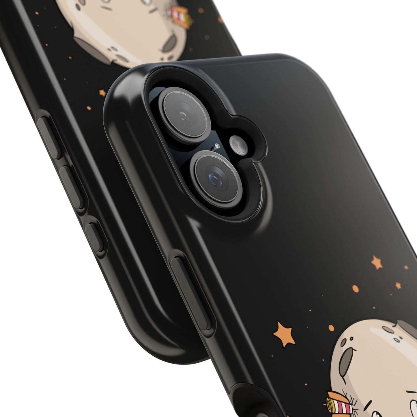 “Silent Galaxy” Phone Case | The Moon Alone in the Dark