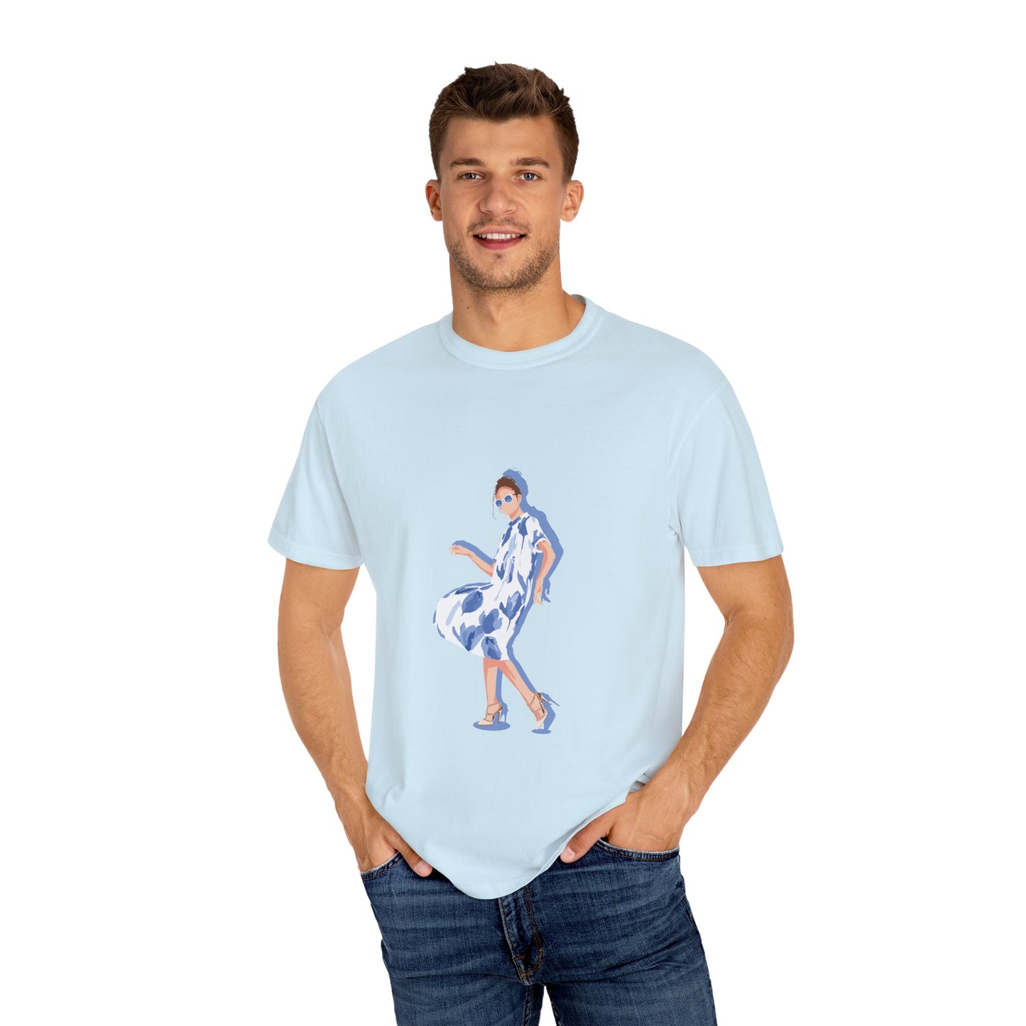 Dancing Girl | Fashion Dyed Unisex T-Shirt