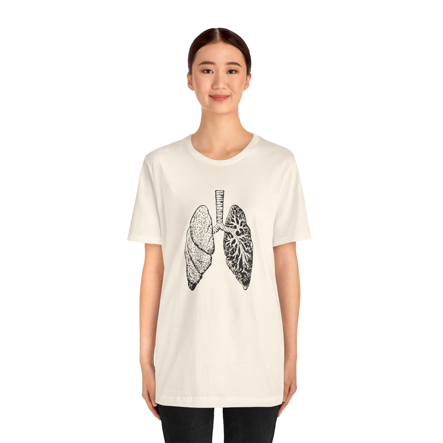 Unisex T-Shirt | Artistic Lung Anatomy Design