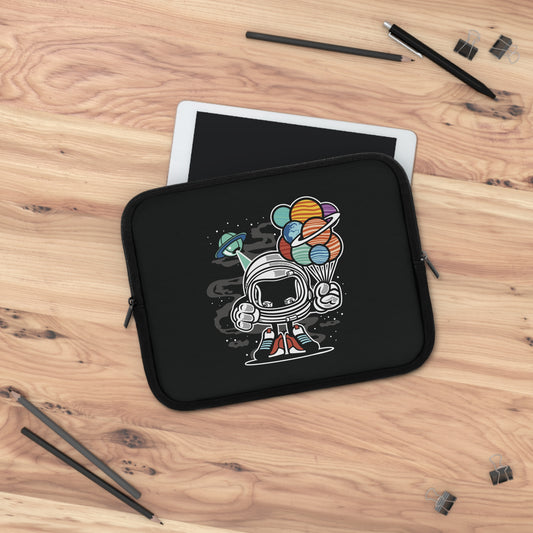 Alien Robot Vibes | Cartoon Alien Robot Laptop Sleeve