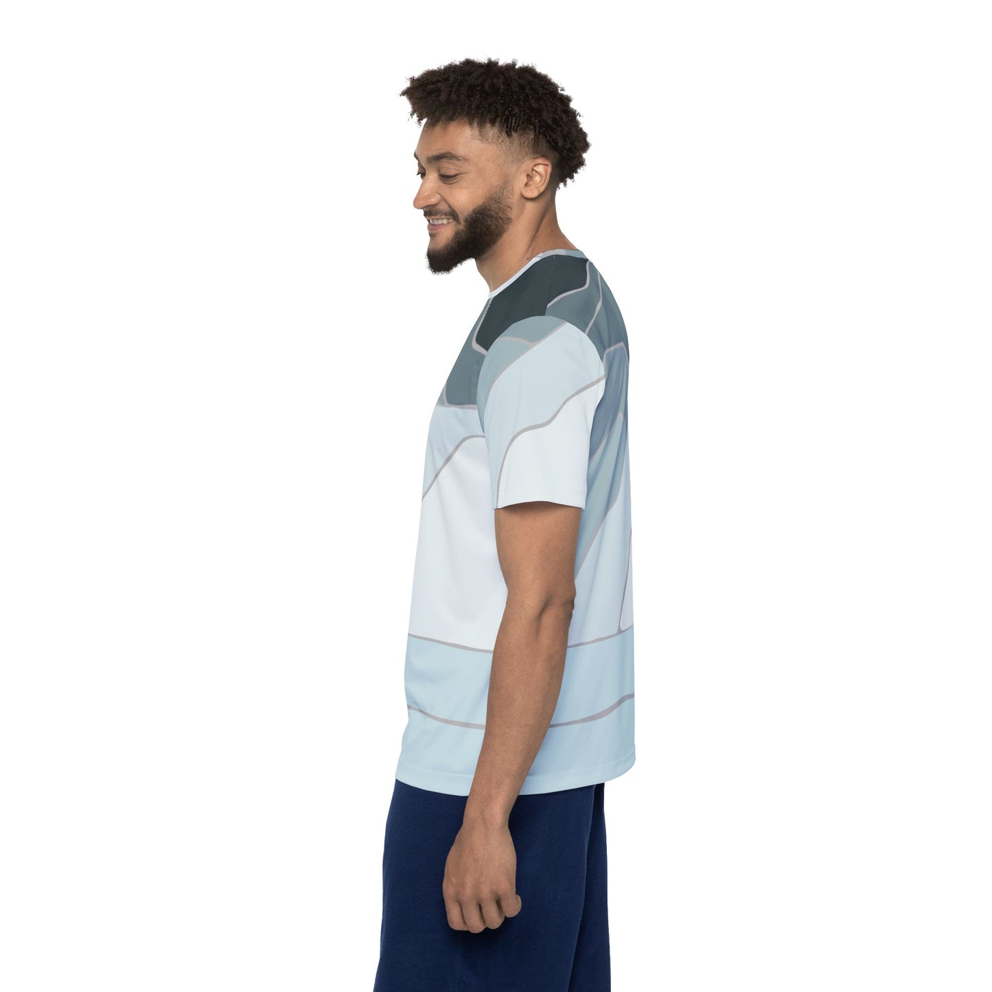 “Silent Sky” Men’s Sports Jersey | Touch the Night