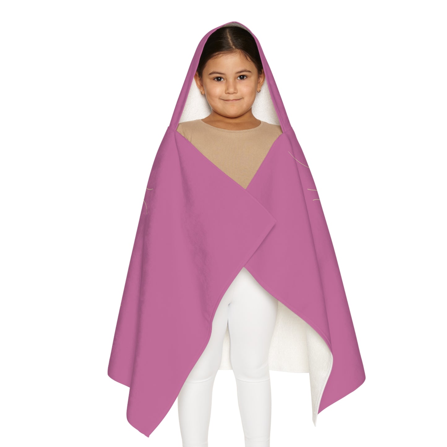 “Happy Bee Buddy” Youth Hooded Towel | Cute, Soft & Buzzing with Joy