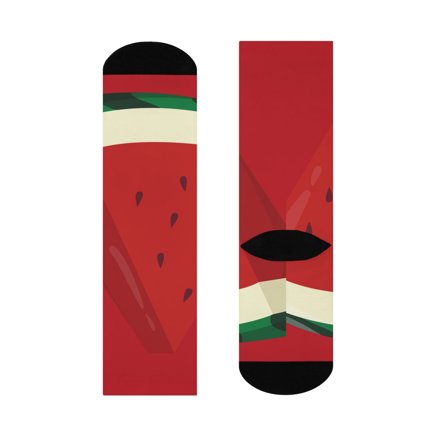 Fresh Watermelon Cushioned Socks | Sporty, Playful, Minimal