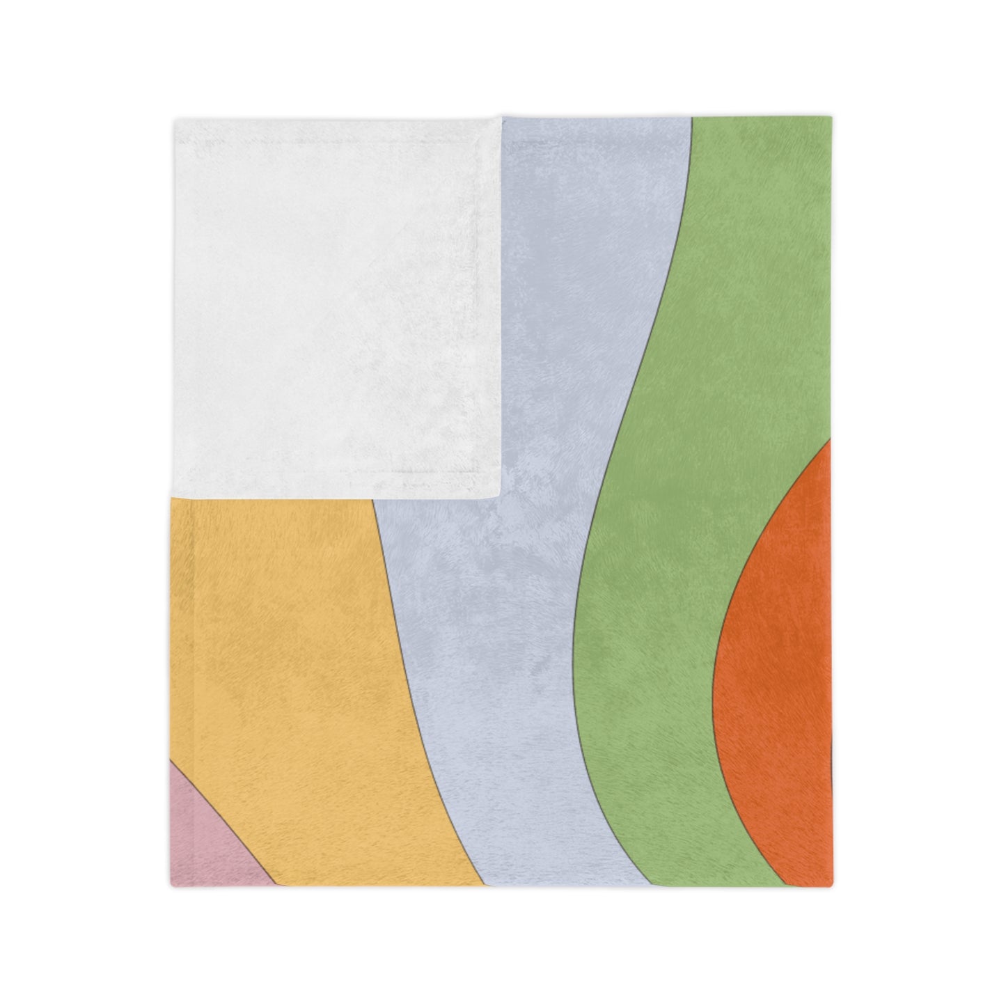 Illusion Luxe Throw | Colorful Velveteen Microfiber Blanket