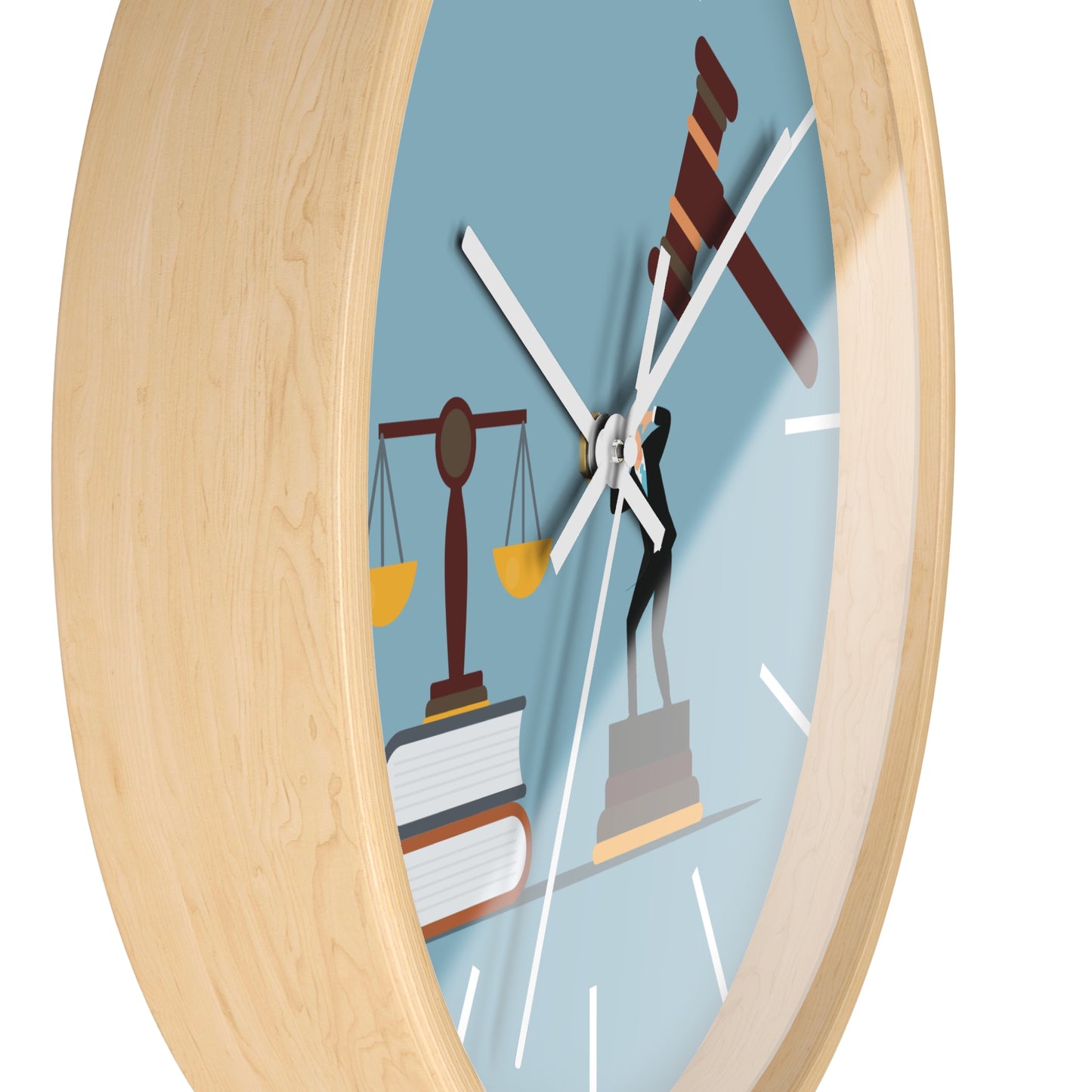 “Final Judgment” Wall Clock | The Art of Time and Justice