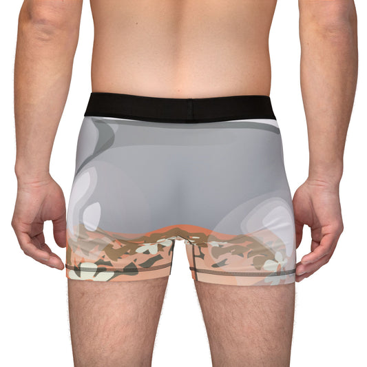 Tea Time Mood | Men’s Boxer Briefs with Teapot Pattern