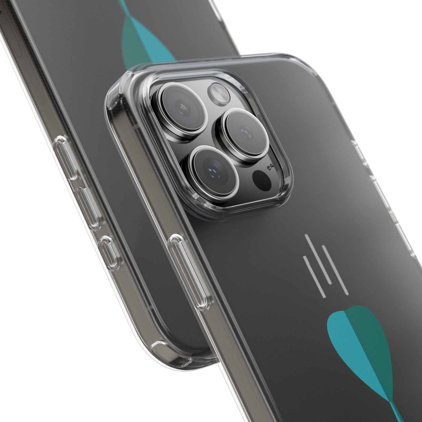 Hit Your Goals | Clear Phone Case | Power Accessory for Big Thinkers