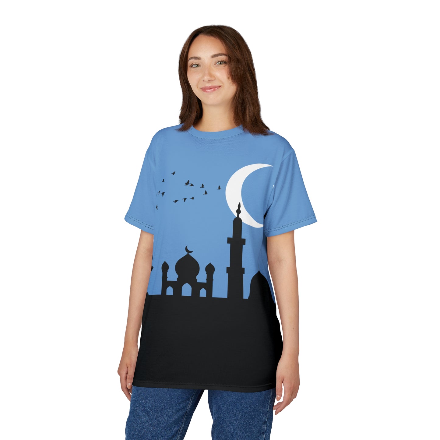 Spiritual Moment Tee | Minimalist Art of Prayer