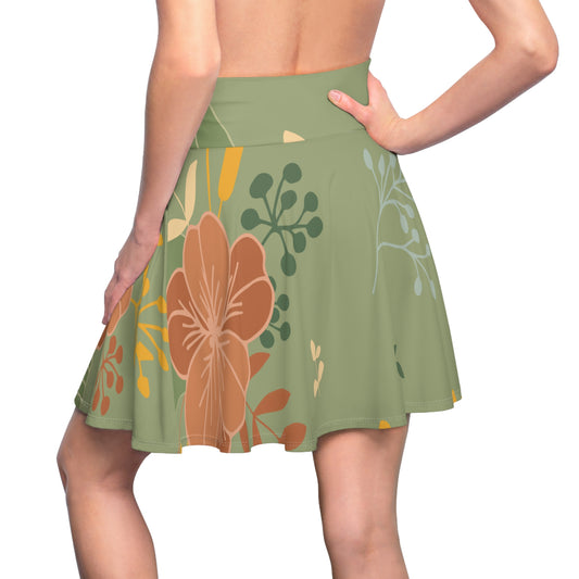 Classic Floral Elegance | Fun & Feminine Women's Skater Skirt
