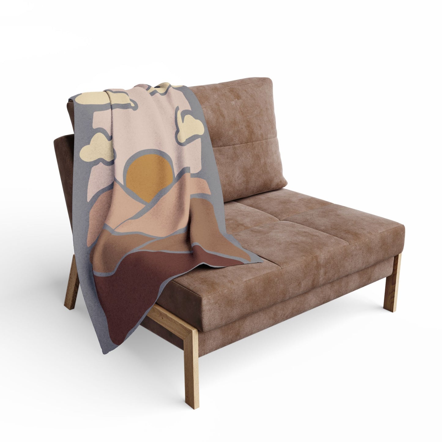 Summer Sun Fleece Blanket | Warmth with a Smile