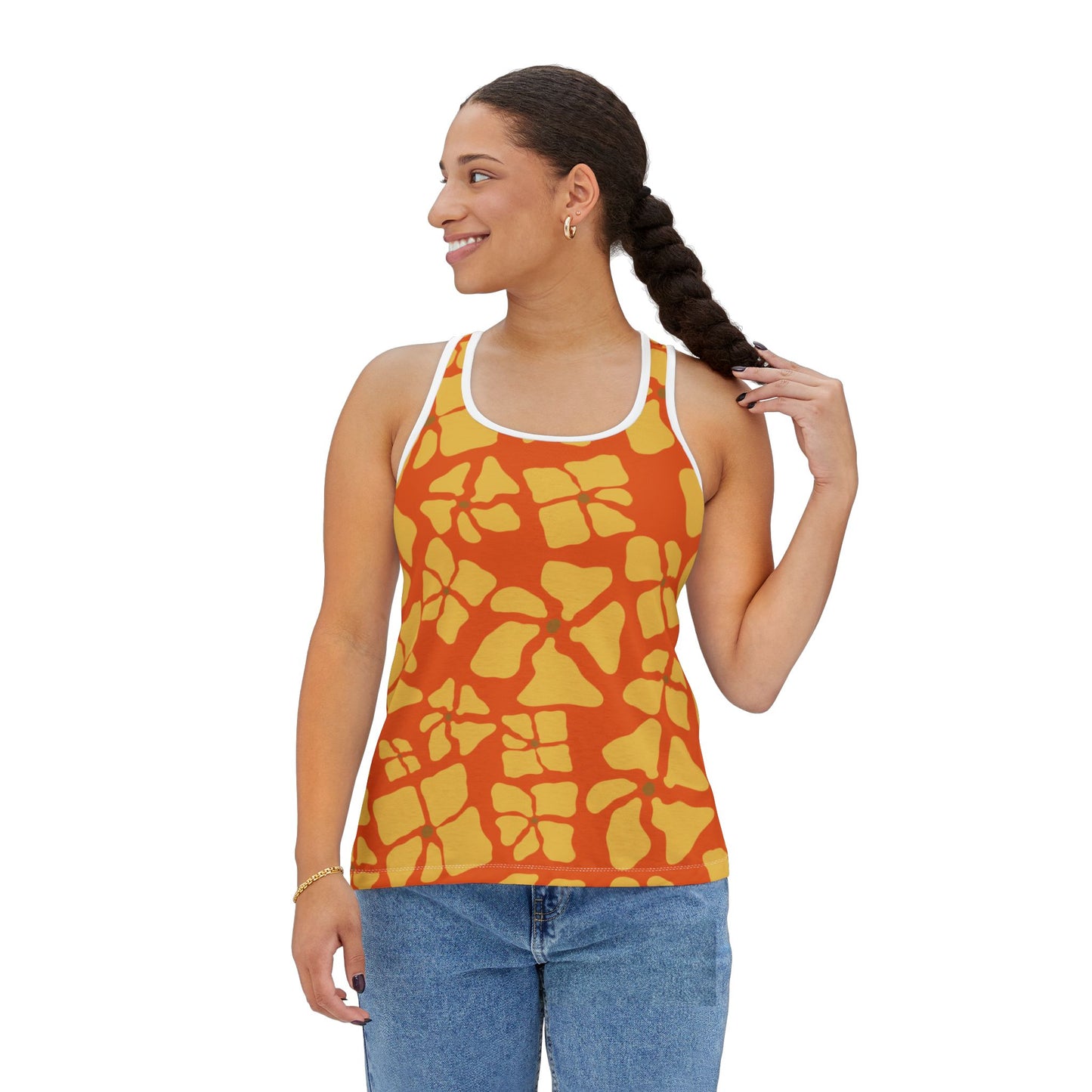 Women's All-Over Tank Top | Autumn Blossom