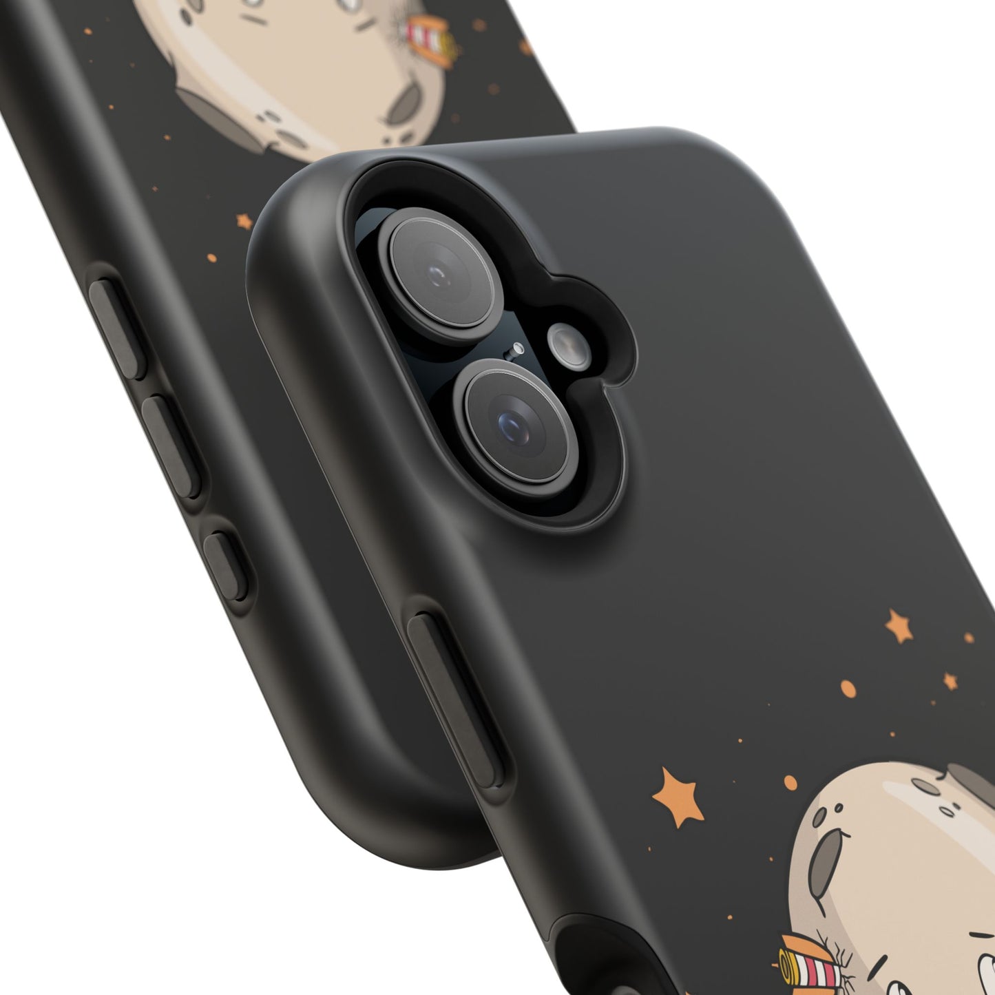 “Silent Galaxy” Phone Case | The Moon Alone in the Dark
