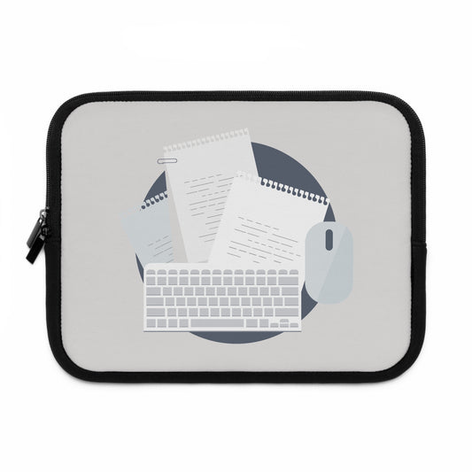 Smart Meeting Notes | Creative Office -Style Laptop Sleeve