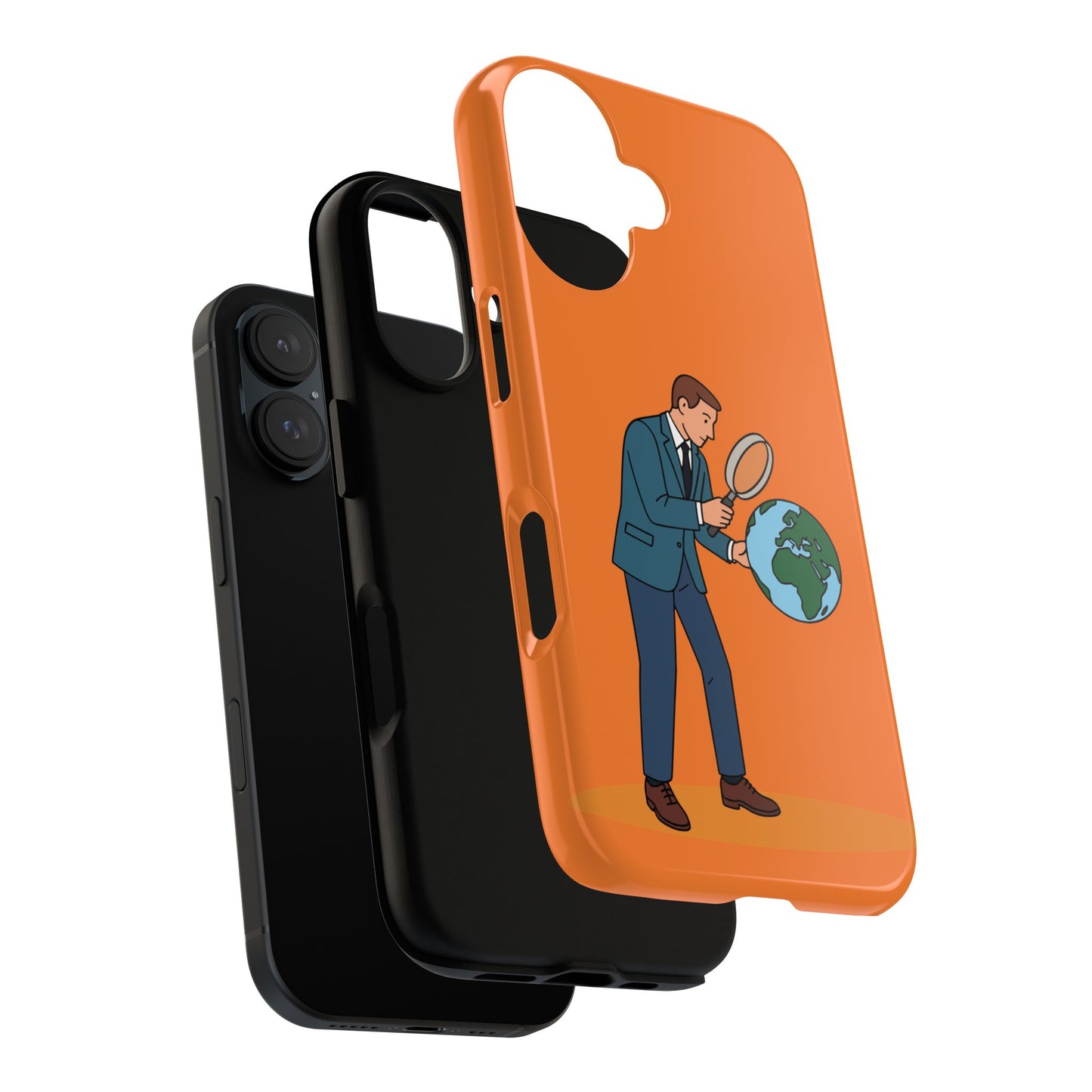 “Ham Finding Ham” Tough Phone Case | Playfully Bold & Minimalist