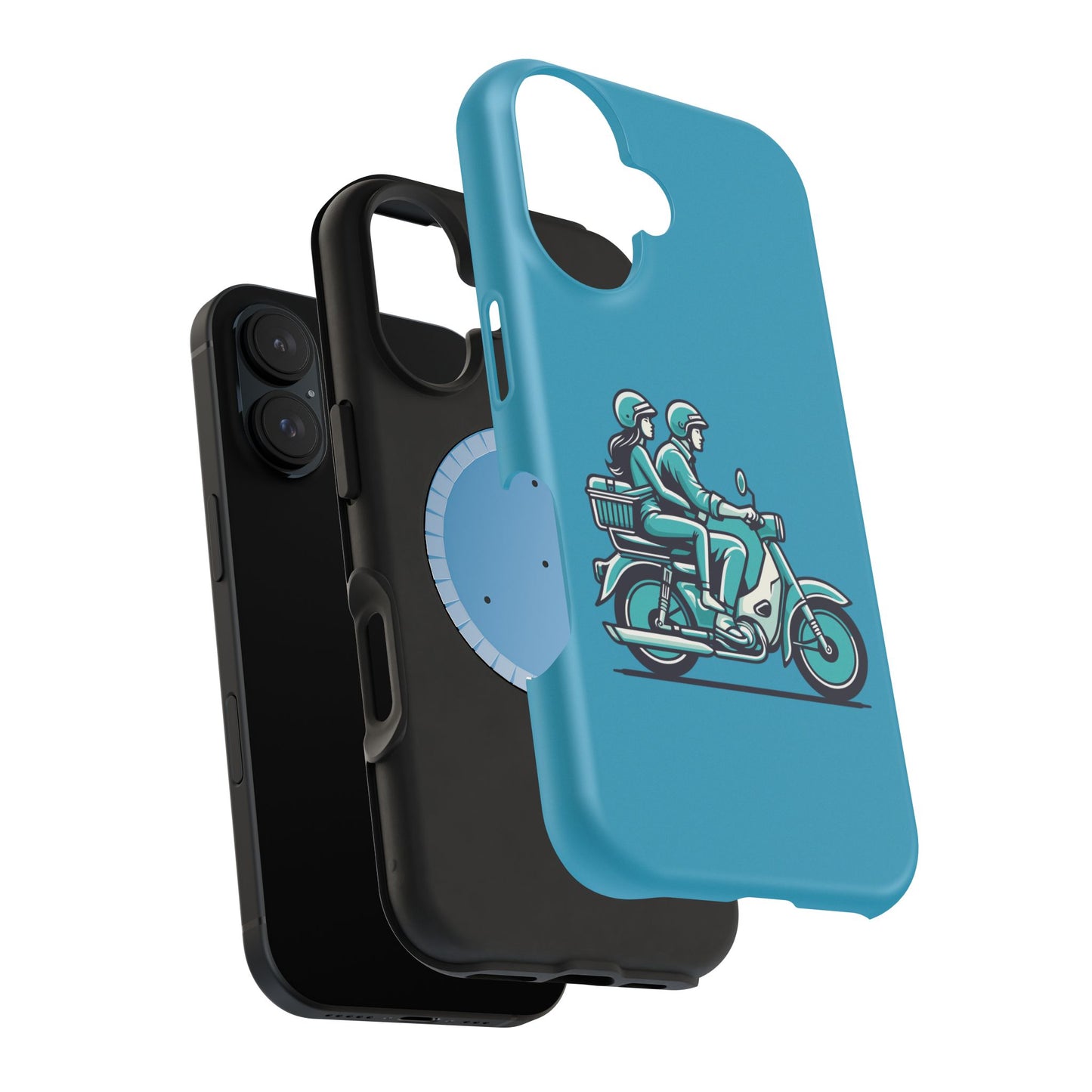 Magnetic Tough Case | Couple on the Ride