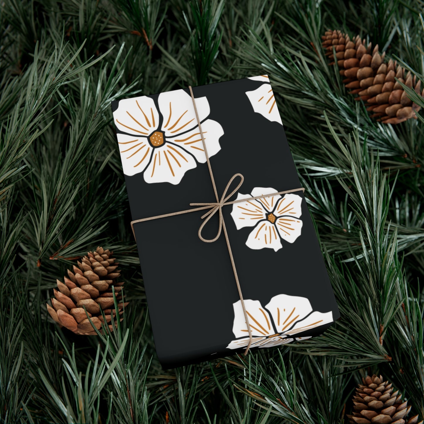 Luxury Bloom Gift Wrap | Elegant Floral Wrapping Paper