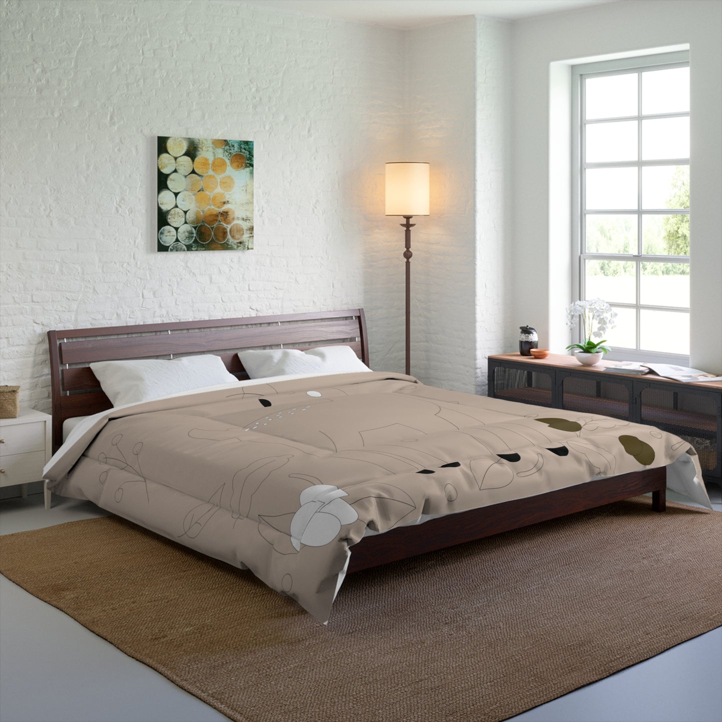 Autumn Deer Comforter | Cozy Sleep | Elegant Bedroom Decor