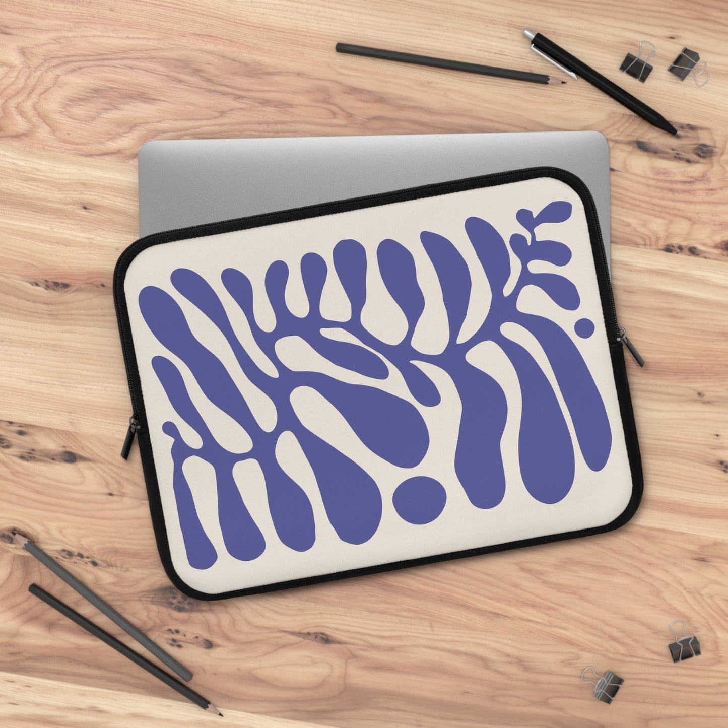 "Abstract Flow" Laptop Sleeve | Modern Minimalist Design