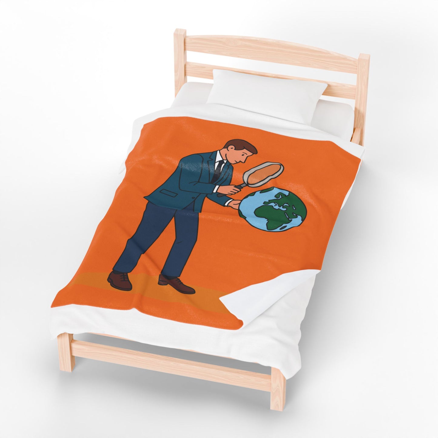 Velveteen Plush Blanket | “Lost Ham” Edition | Soft, Smart & Fun