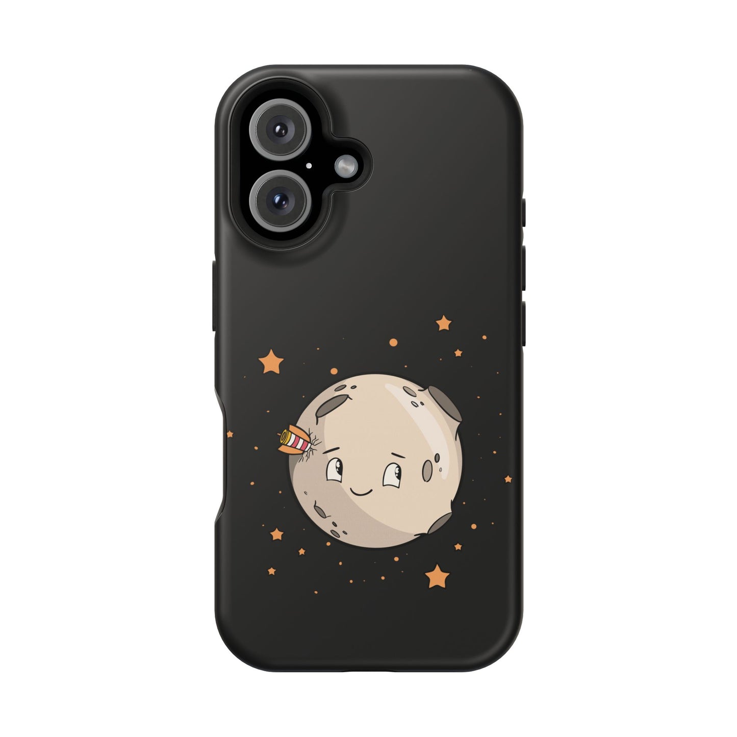 “Silent Galaxy” Phone Case | The Moon Alone in the Dark