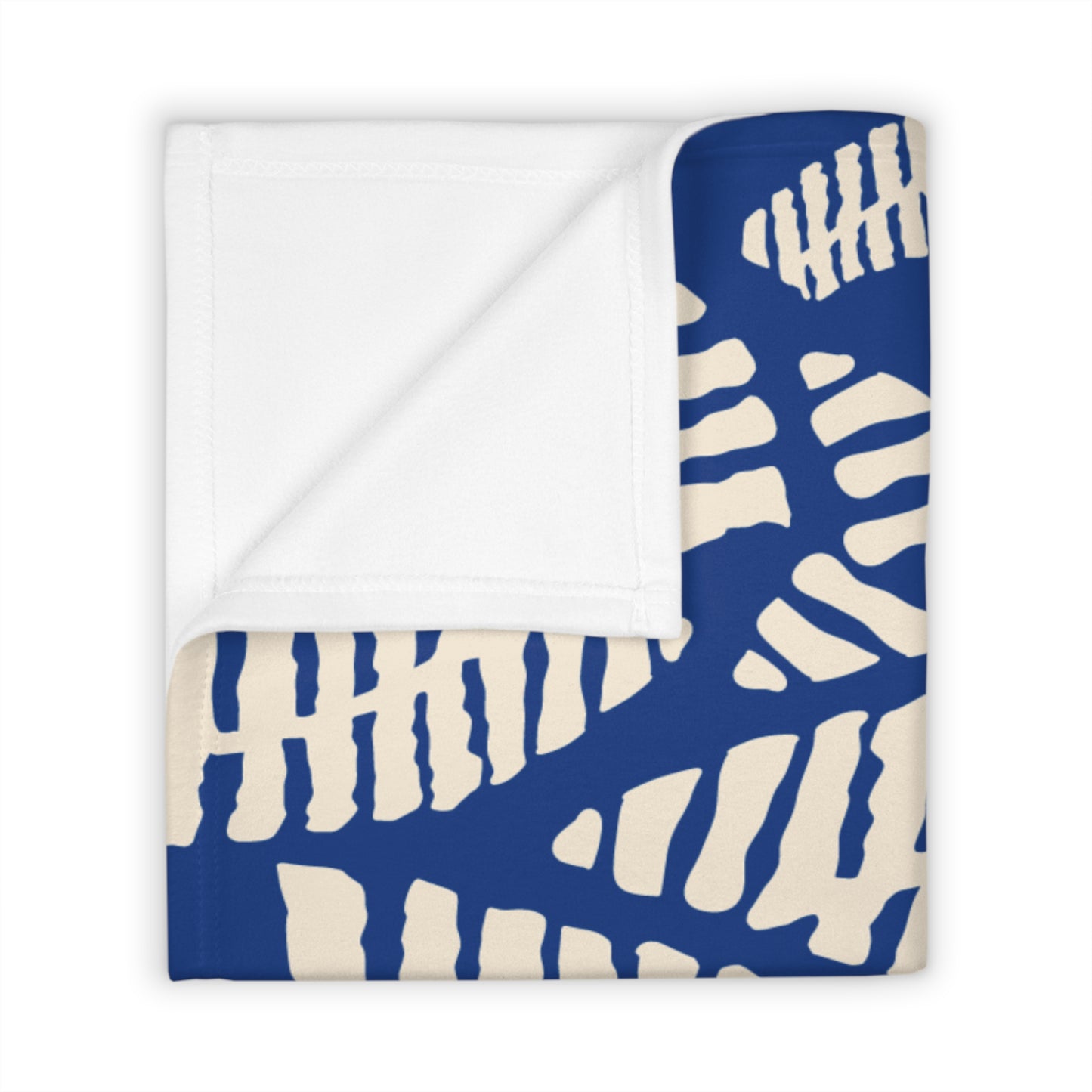 "Abstract Breath" Throw Blanket | Luxury Minimalist Design