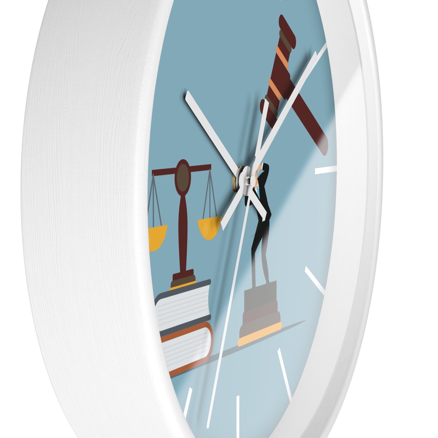 “Final Judgment” Wall Clock | The Art of Time and Justice