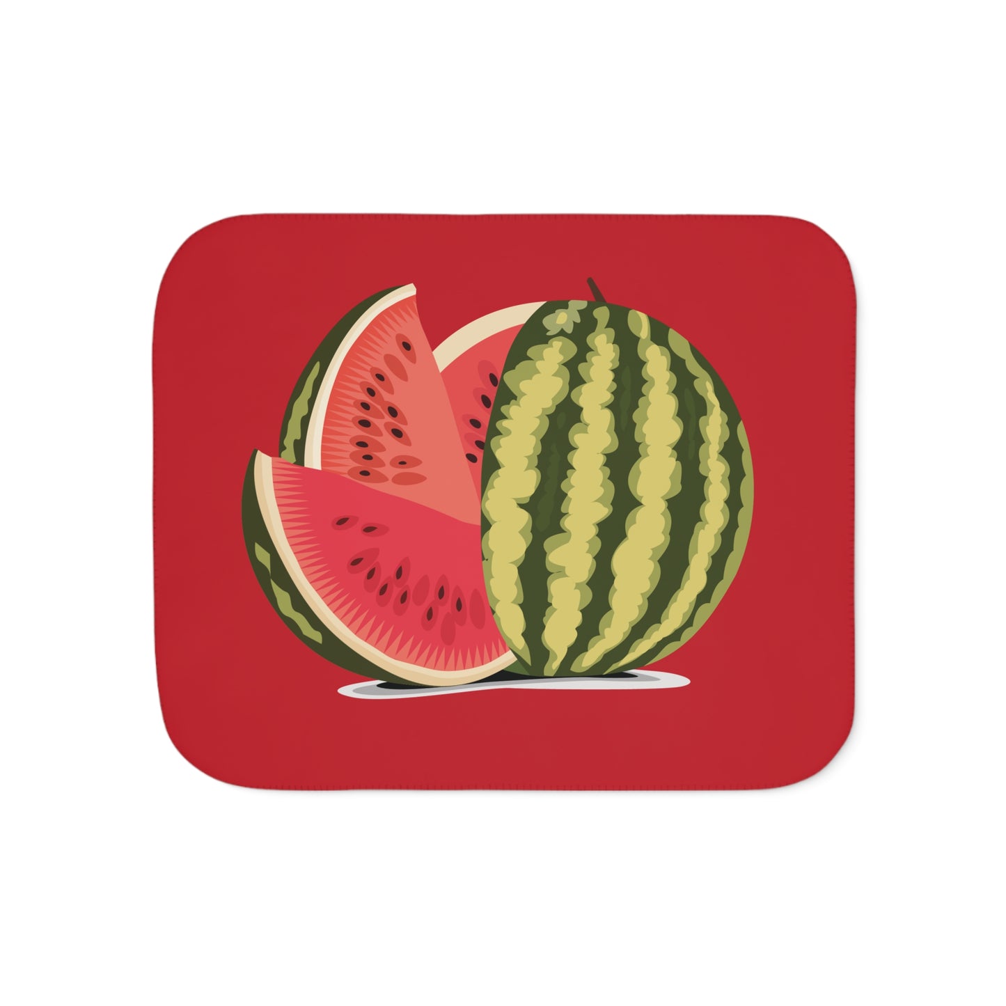 Sweet Slice | Juicy Watermelon Sherpa Blanket