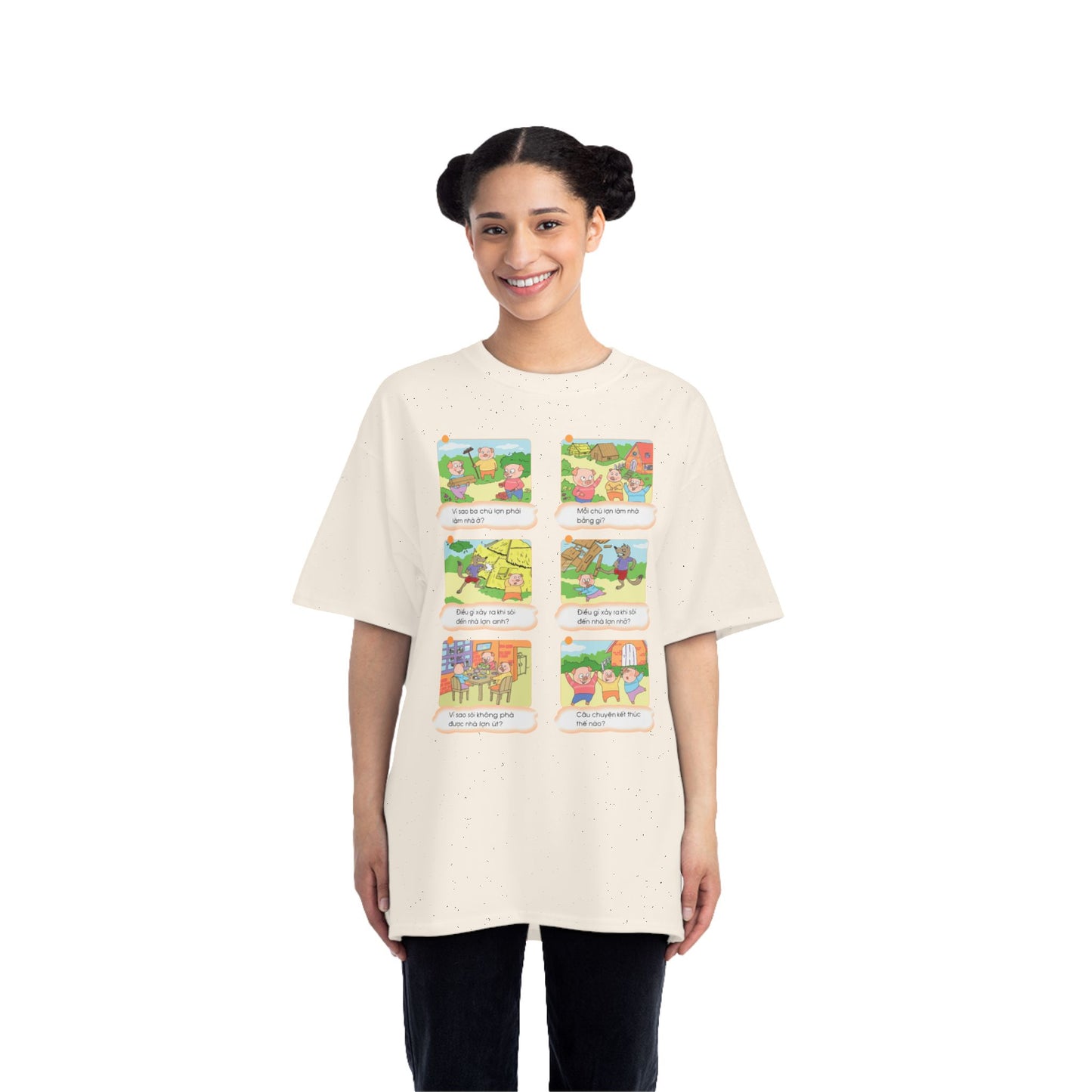 Unisex "Funny Piglets" Graphic Tee