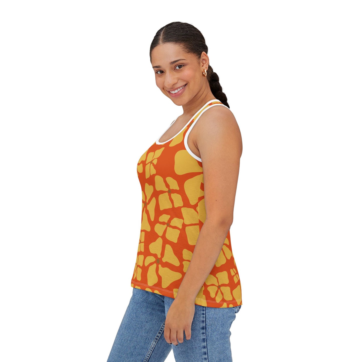 Women's All-Over Tank Top | Autumn Blossom