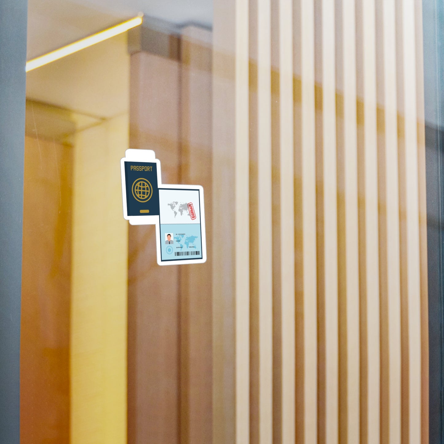 Mini Passport Sticker | Travel the World, One Peel at a Time