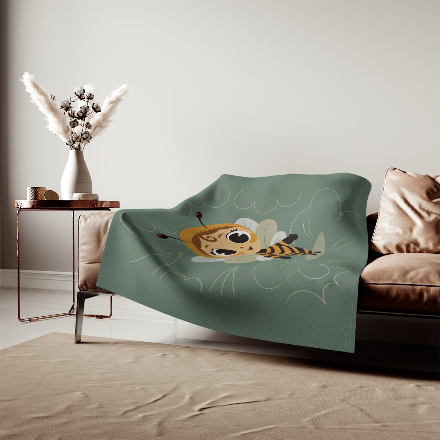 “Bee Cozy Baby” Sweatshirt Blanket | Sweet, Soft & Irresistibly Cute