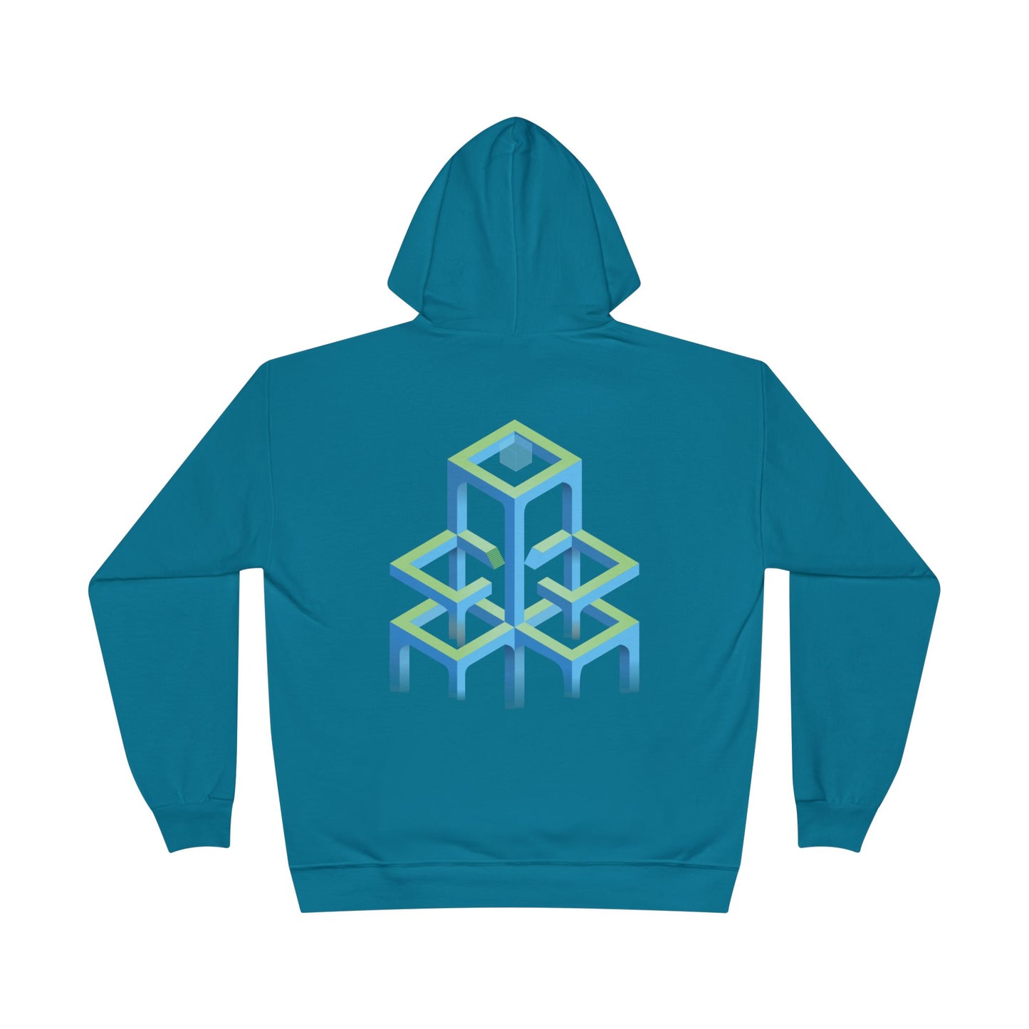 EcoSmart Unisex Hoodie | 4D Perception Back Design