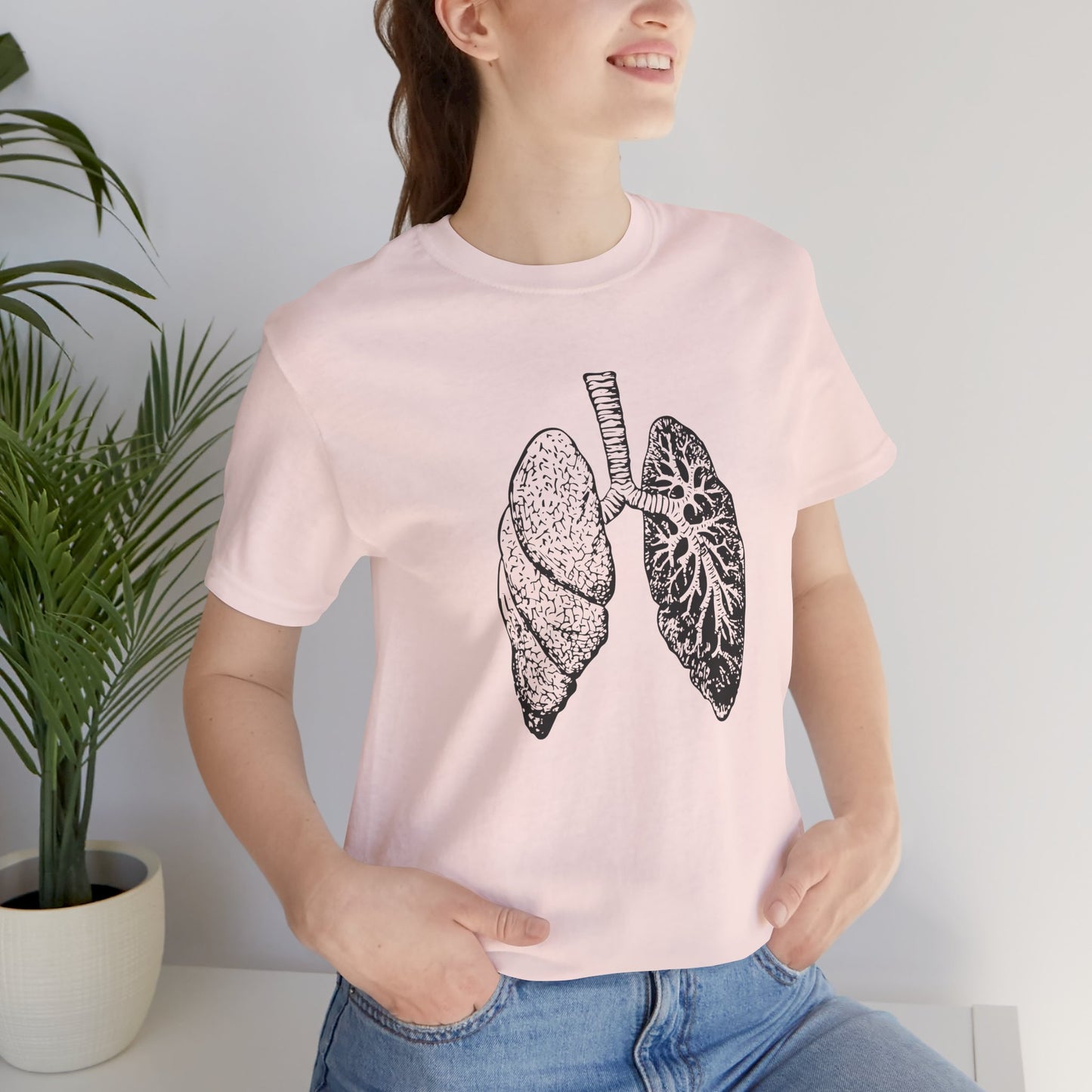 Unisex T-Shirt | Artistic Lung Anatomy Design