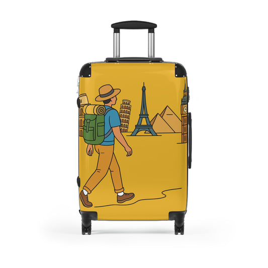 Premium Travel Suitcase | “World Journey” Edition