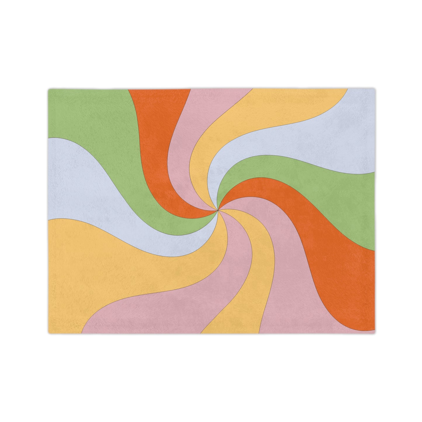 Illusion Luxe Throw | Colorful Velveteen Microfiber Blanket