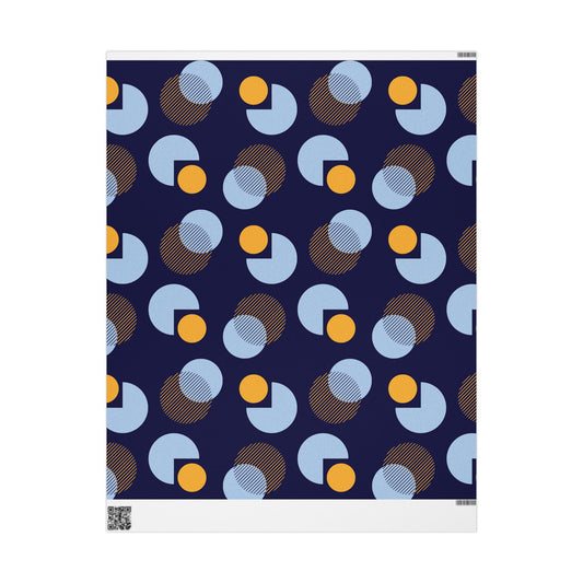 Minimalist Circle Wrapping Paper | Modern Elegance Unwrapped