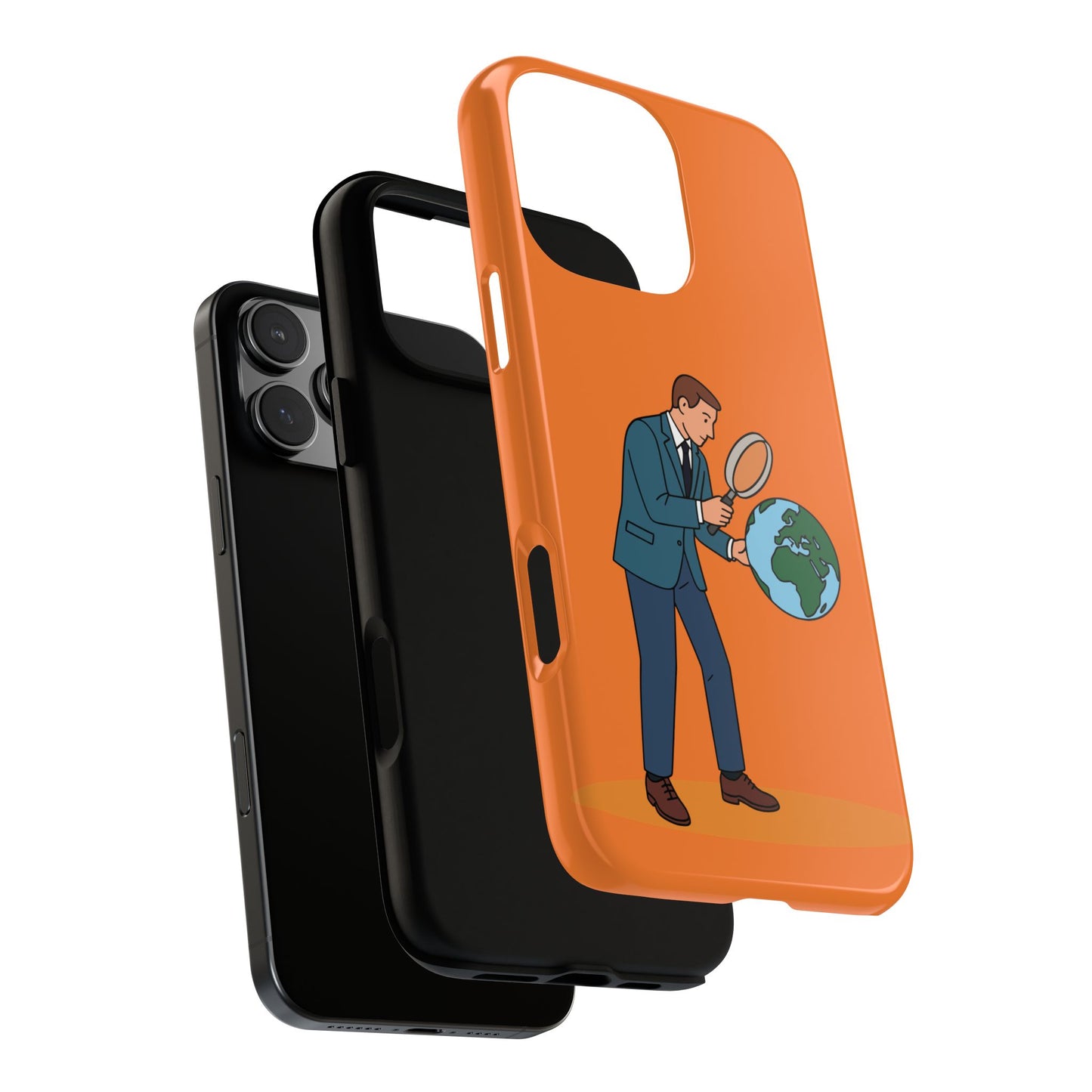 “Ham Finding Ham” Tough Phone Case | Playfully Bold & Minimalist