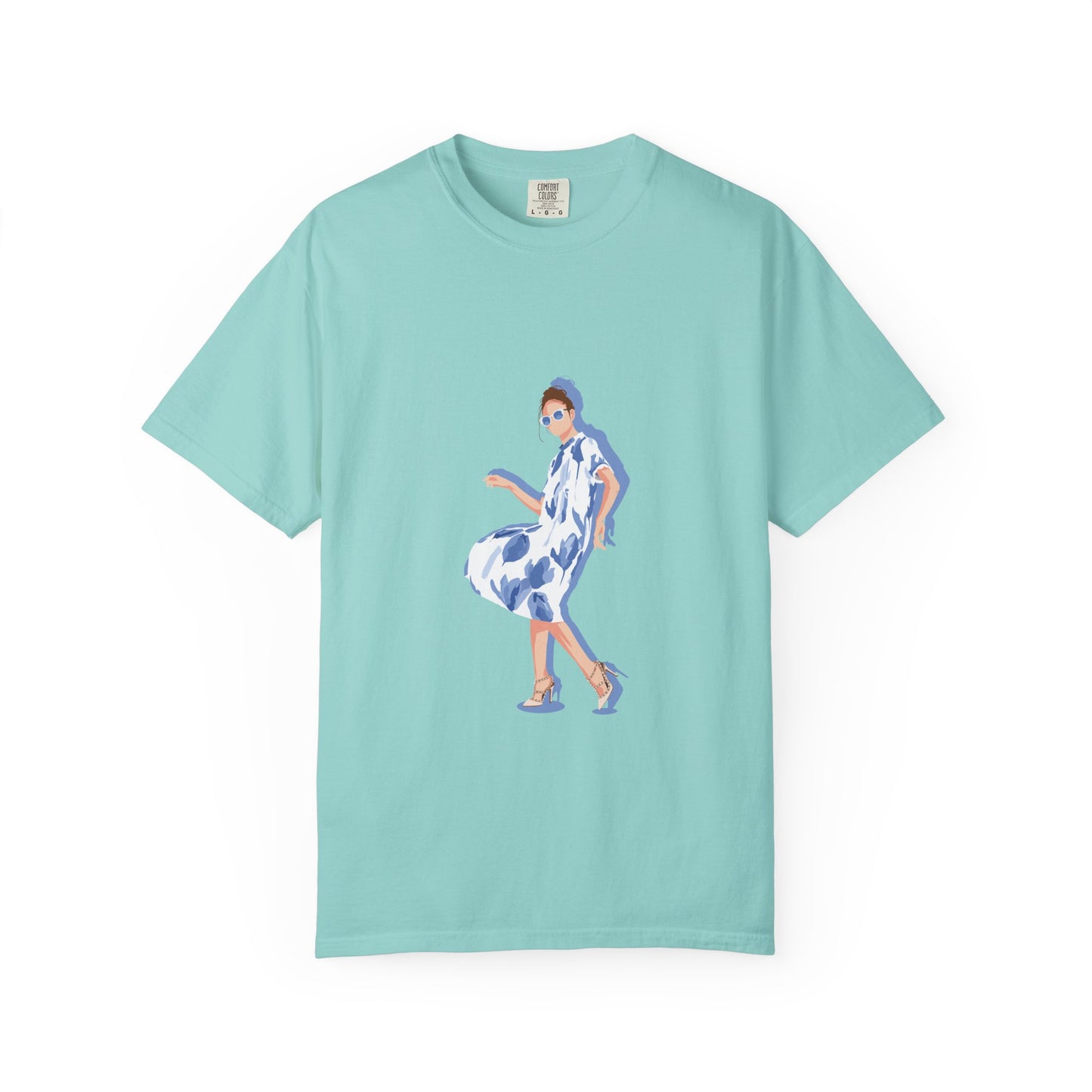 Dancing Girl | Fashion Dyed Unisex T-Shirt